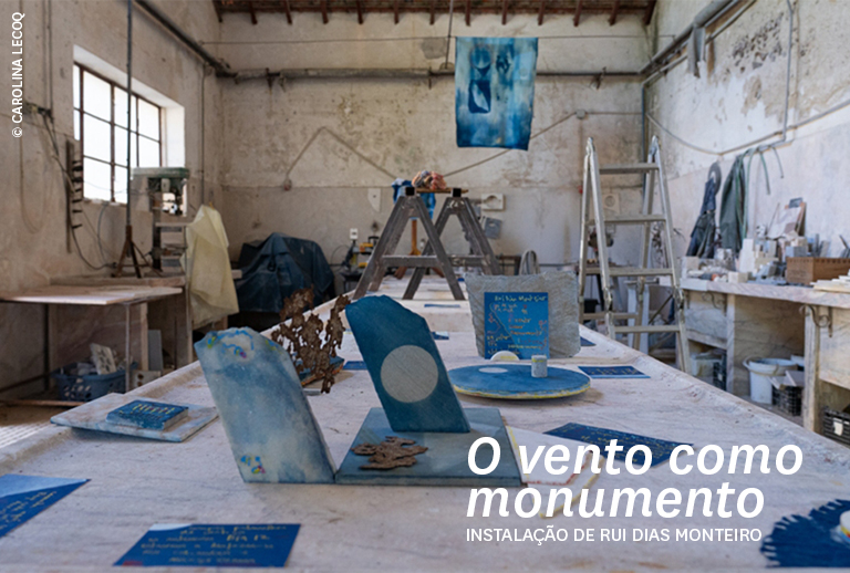 Fotografia de autoria de Carolina Lecoq de uma vista parcial da exposição.