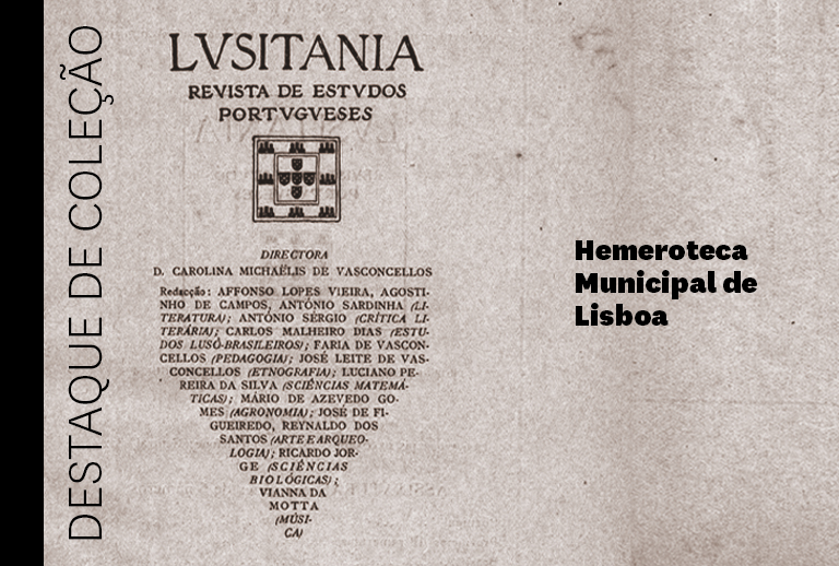 Imagem com a capa do periódico.