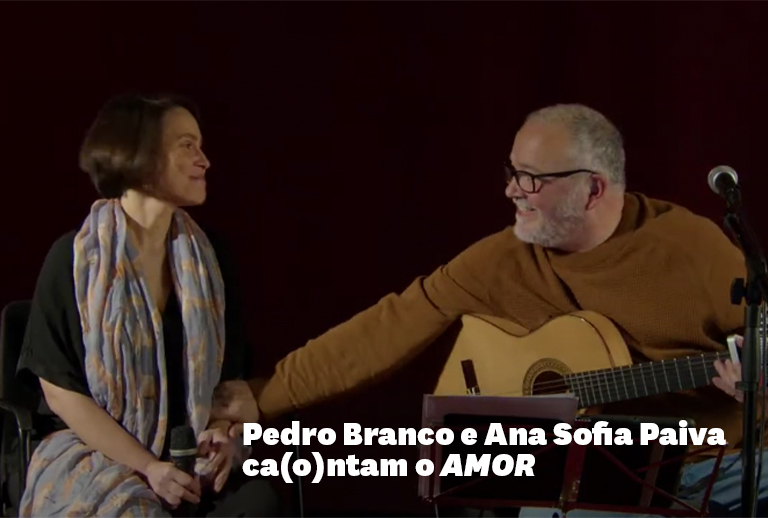 Fotografia a cores com Pedro Branco e Ana Sofia Paiva.