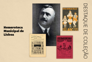 Imagem ilustrativa do evento com o retrato de Rocha Martins.