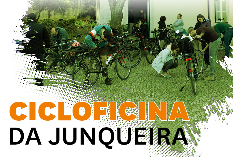 Fotografia a cores de pessoas com bicicletas.