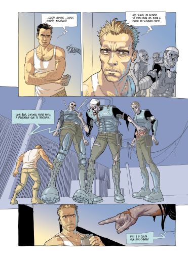 Página da banda-desenhada "Umbigo do Mundo 2 - Regresso a Senabria" de Carlos Silva e Penim Loureiro.