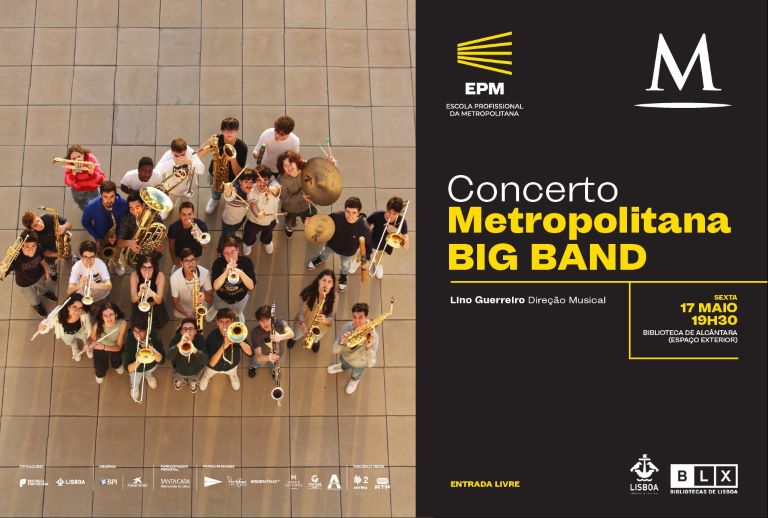 Imagem com fotografia dos membros da Banda. Direitos reservados.