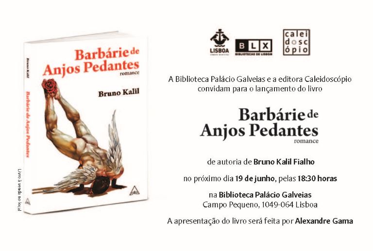 Imagem ilustrativa do evento com a capa do livro.