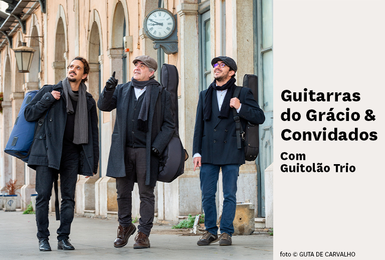 Imagem com o retrato do trio musical. Direitos reservados.