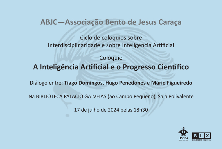 Imagem com o texto do evento.