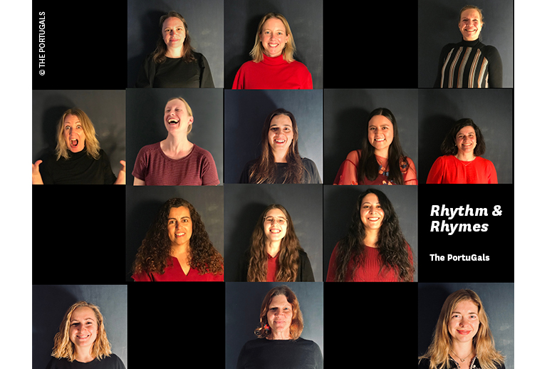 Imagem com fotografia dos The PortuGals.