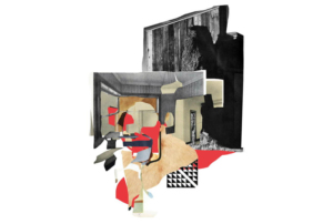 Imagem com uma das peças da exposição.