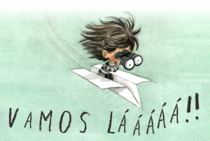 Imagem com ilustração infantil.