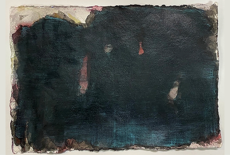 Imagem de uma aguarela de Frederico Pratas, de 2021.