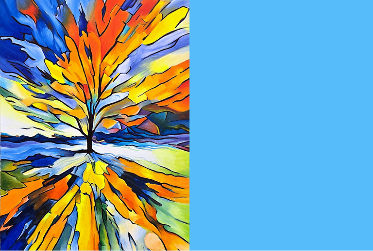 Imagem de uma das obras do artista.