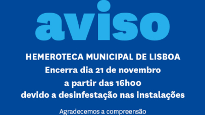 Imagem com o texto do aviso.