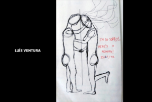 Imagem com uma das obras do artista.