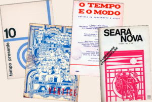 Imagem com capas de publicações periódicas.